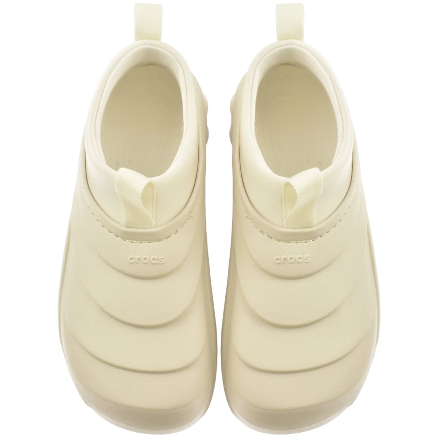 Cream crocs outlet